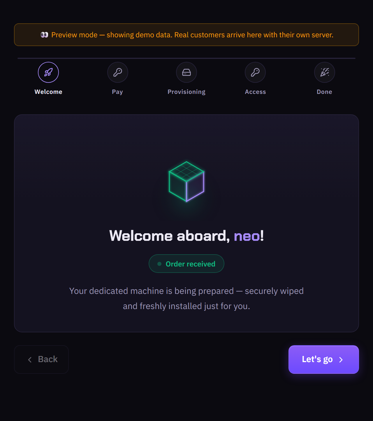 Welcome aboard