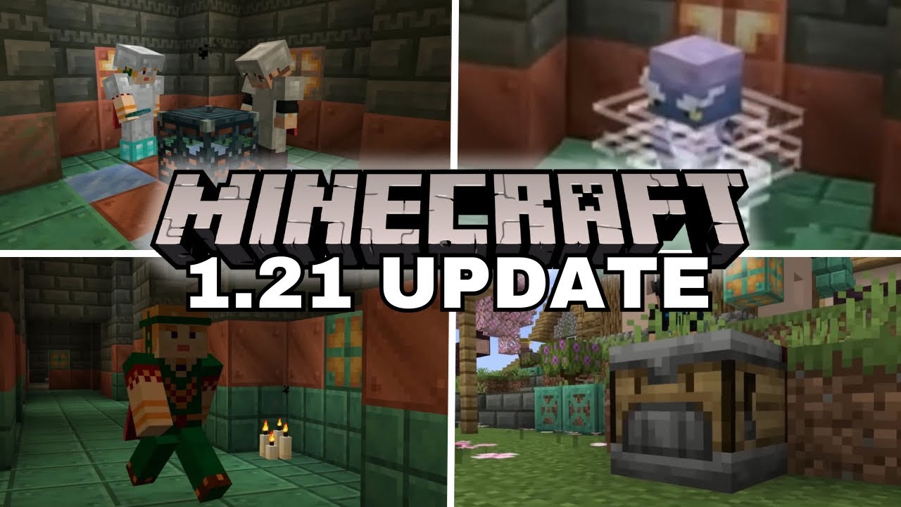 Minecraft 1.21 update artwork