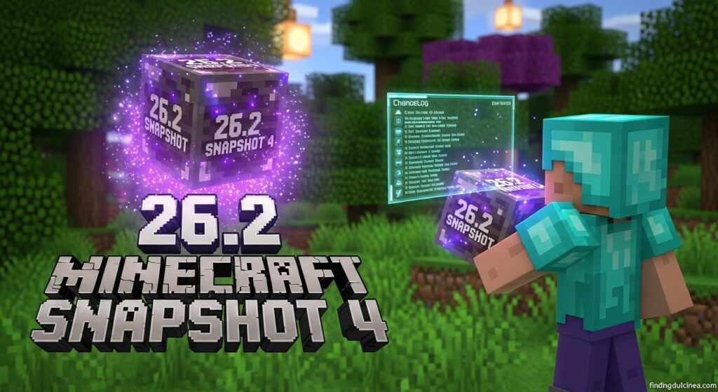 Minecraft 26.2 update artwork